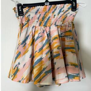 Karlie Clothes Multi Colored Pink Short Skirt Sz M